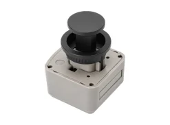 R-Evolution Push Lock sluitsysteem rond - Black