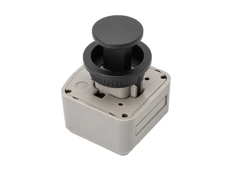 R-Evolution Push Lock sluitsysteem rond - Black