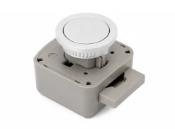 R-Evolution Push Lock sluitsysteem rond - Chrome