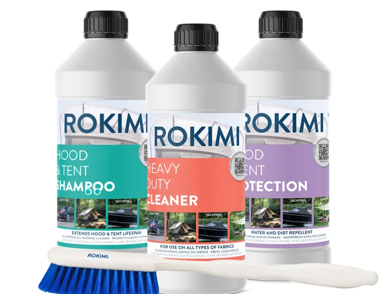 Rokimi 4-delige tentdoek verzorgingsset