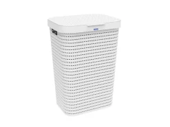 Rotho Country 55 liter wasbox - White