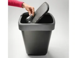 Rotho Twist 25 liter afvalbak - Black/Grey