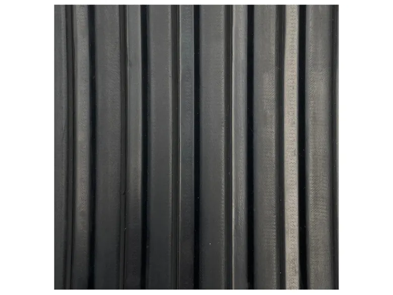 Rubberen mat met breedribpatroon - 200 x 120 cm