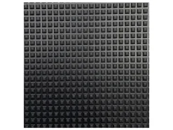 Rubberen mat met piramidepatroon - 200 x 150 cm