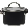RVS ø 16 cm Black kookpan