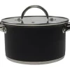 RVS ø 20 cm Black kookpan