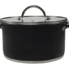 RVS ø 24 cm Black kookpan