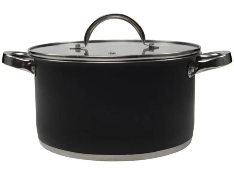 RVS ø 24 cm Black kookpan