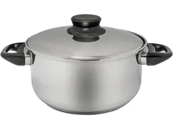 RVS Ø 20 cm kookpan
