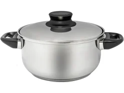 RVS Ø 18 cm kookpan