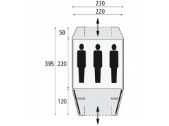 Safarica Kenia 230 koepeltent