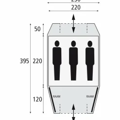 Safarica Kenia 230 koepeltent
