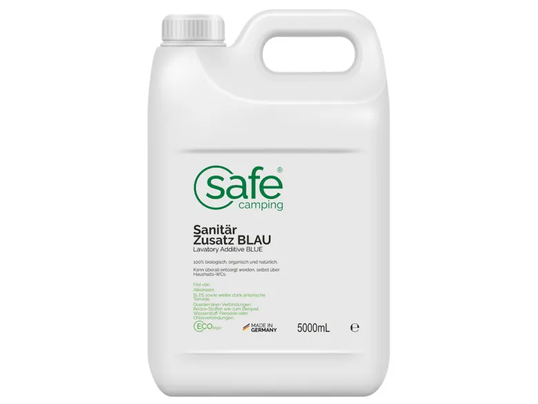 SAFE CAMPING Blue toiletvloeistof - 5 liter