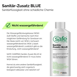 SAFE CAMPING Blue toiletvloeistof - 0,5 liter