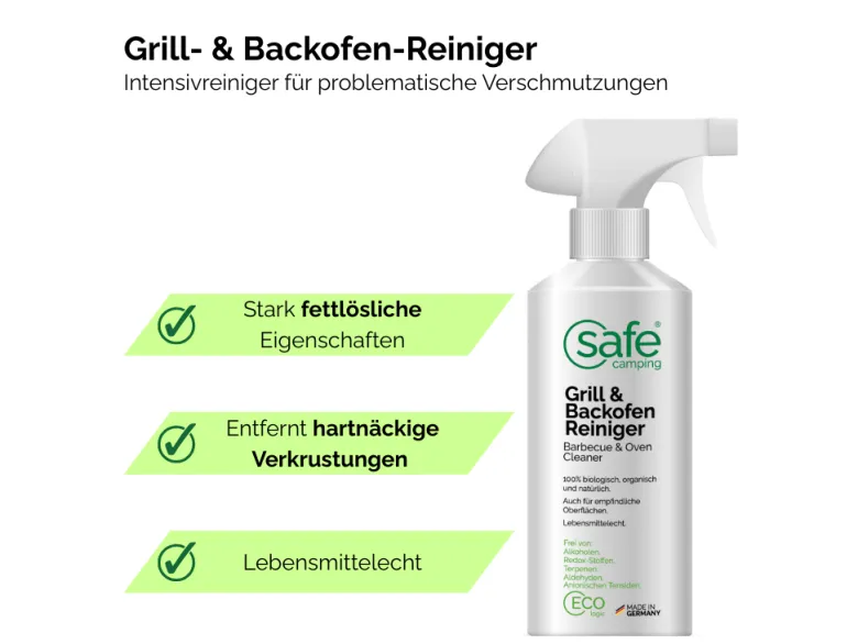 SAFE CAMPING Grill- & Ovenreiniger - 500 ml