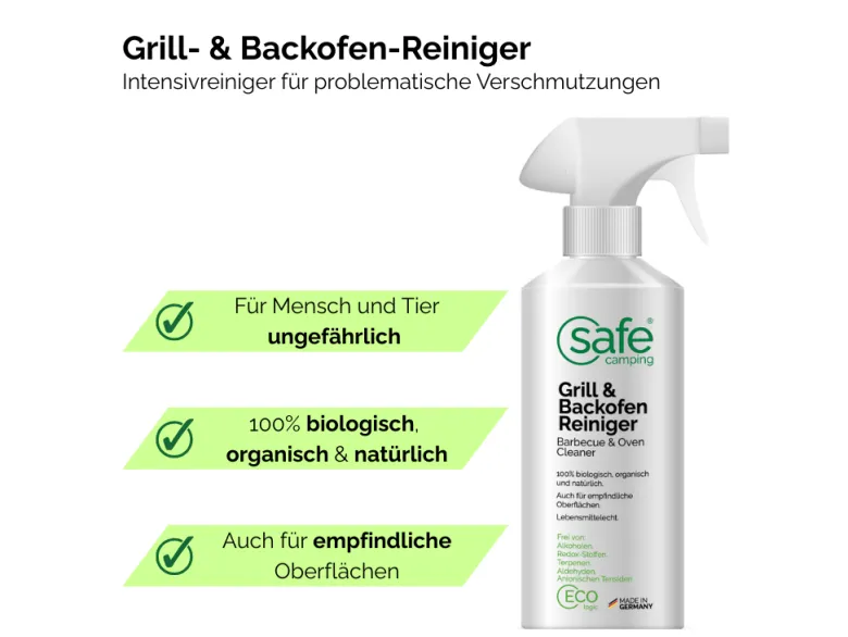 SAFE CAMPING Grill- & Ovenreiniger - 500 ml