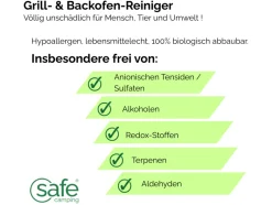 SAFE CAMPING Grill- & ovenreiniger - 250 ml