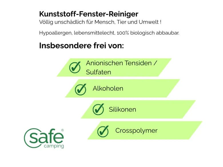 SAFE CAMPING Ruiten-Reiniger - 0,5 liter