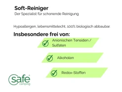 SAFE CAMPING Soft-Reiniger - 0,5 liter