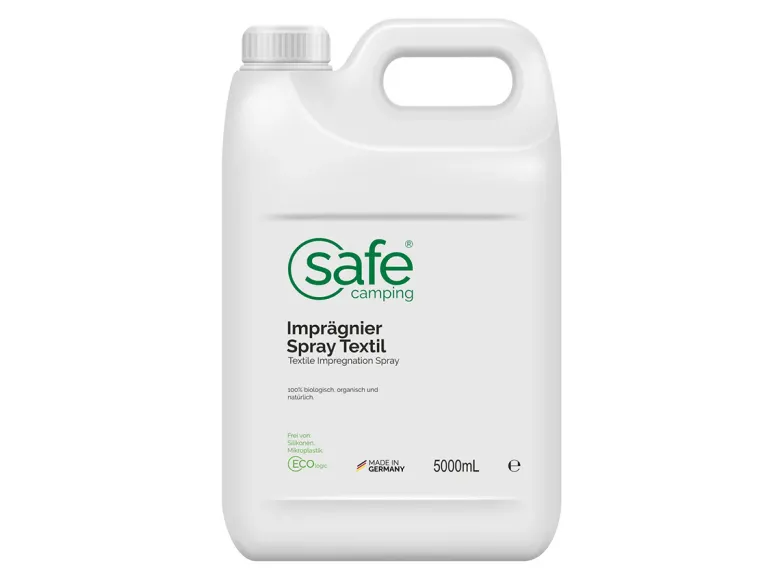 SAFE CAMPING Textiel Impregneer-Spray - 5 liter