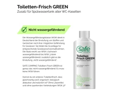 SAFE CAMPING toiletvloeistof GREEN - 500 ml