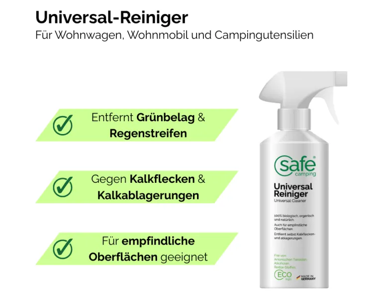 SAFE CAMPING Universele Reiniger - 0,5L