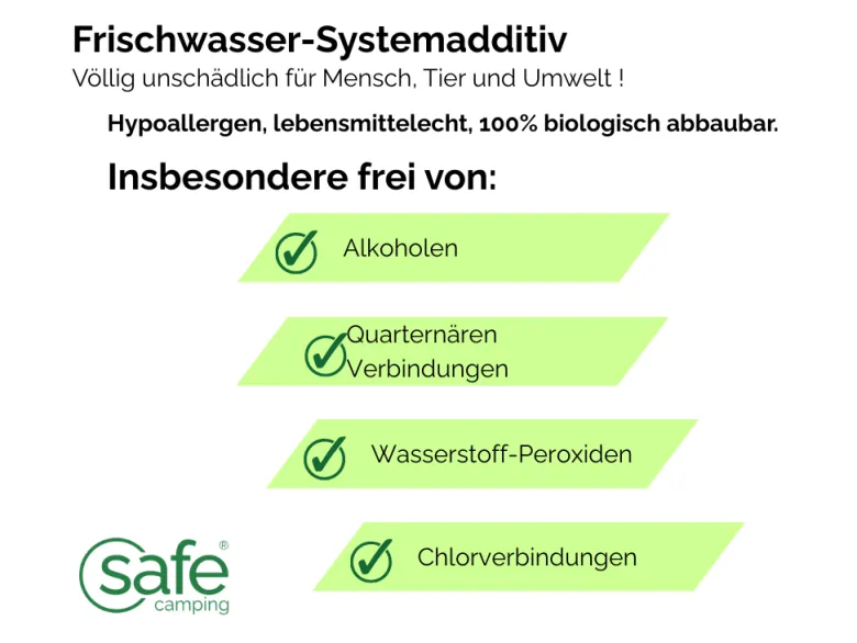 SAFE CAMPING watertankreiniger - 500 ml