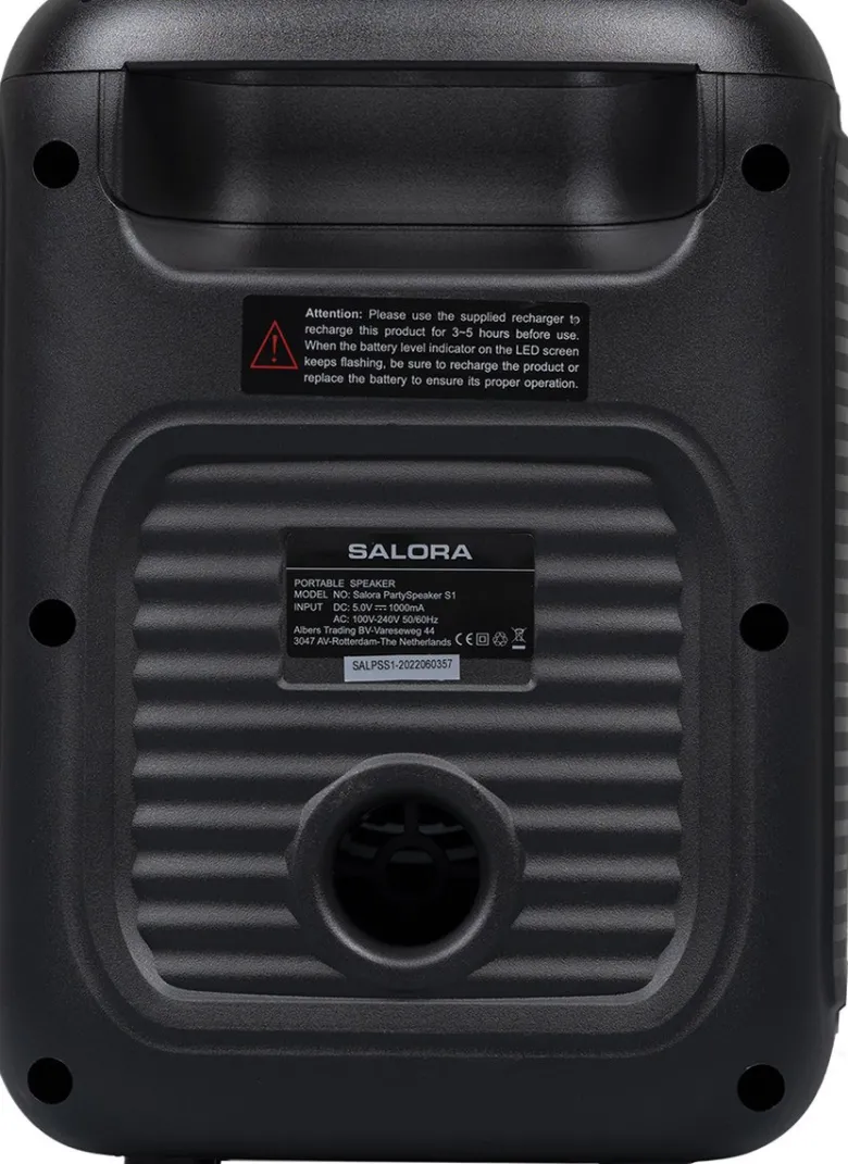 Salora PARTYBOX100 Party speaker met lichtshow