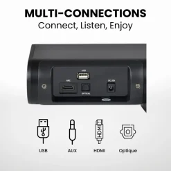 Salora SOUNDBAR680 Bluetooth soundbar met subwoofer