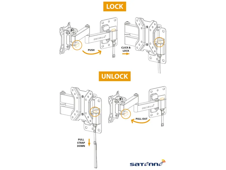 Satenne EM-1000 TV beugel