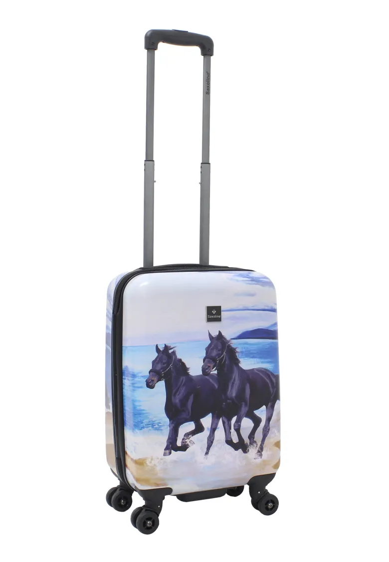 Saxoline Black Horse 55 cm reiskoffer
