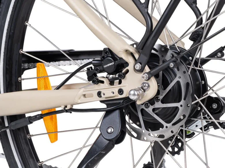Saxonette Urbana 7 sp 11.6 Ah dames ebike - Creme