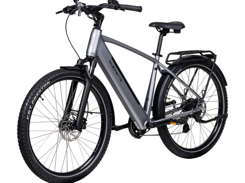 Saxonette X-ROAD 5.2 trekking 7 sp 13Ah ebike - Silver