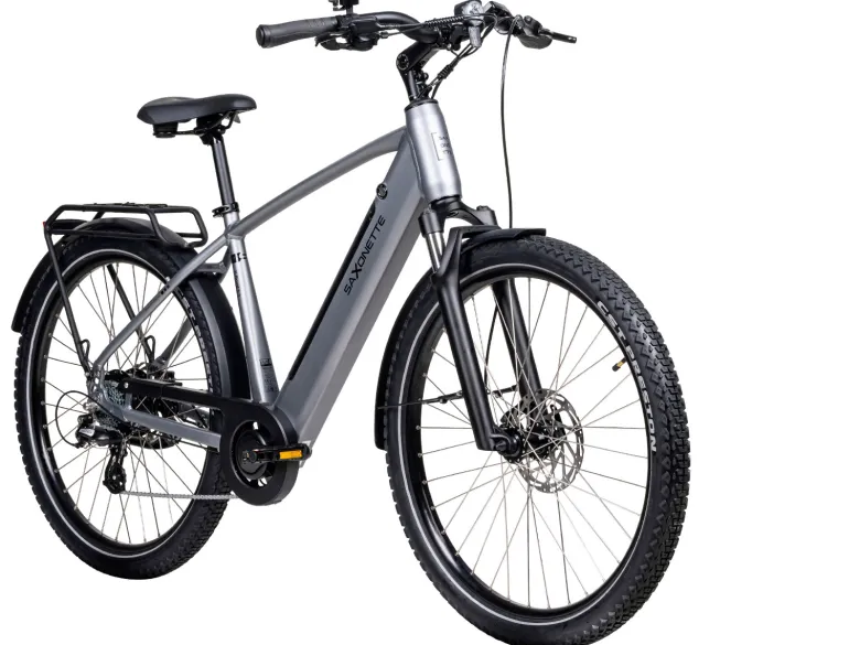 Saxonette X-ROAD 5.2 trekking 7 sp 13Ah ebike - Silver