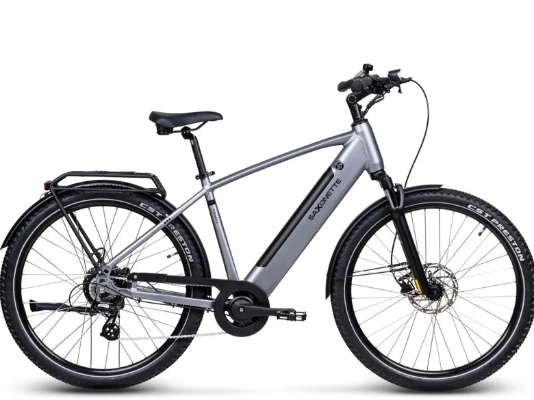 Saxonette X-ROAD 5.2 trekking 7 sp 13Ah ebike - Silver