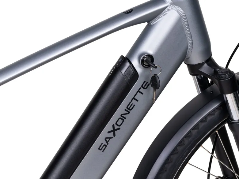 Saxonette X-ROAD 5.2 trekking 7 sp 13Ah ebike - Silver