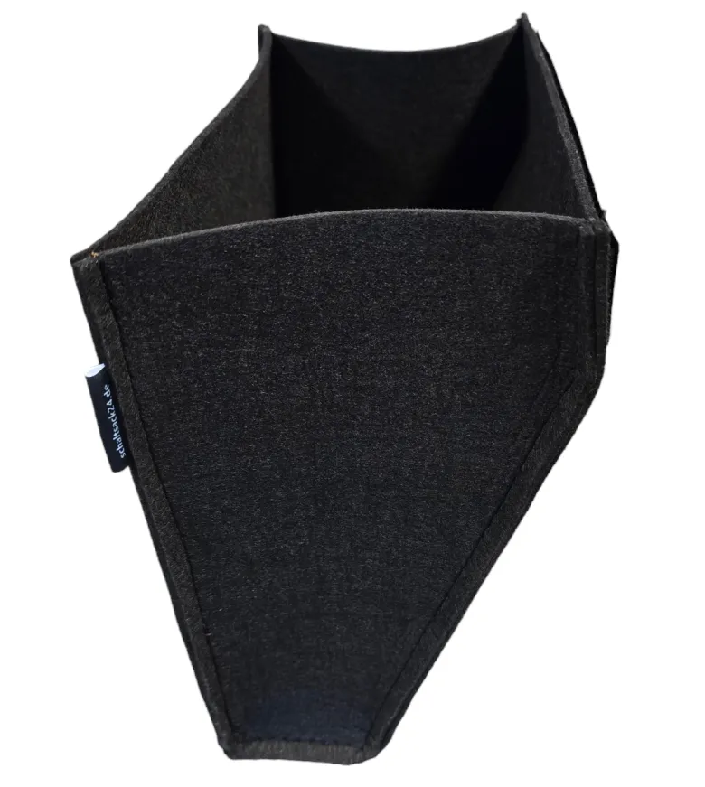 schaltsack24 B-stijl vilt opbergtas - Black