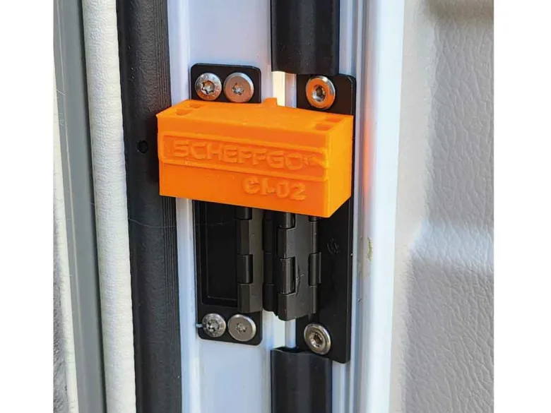 ScheffGO® CI-02WH Deurstopper met Wandhouder