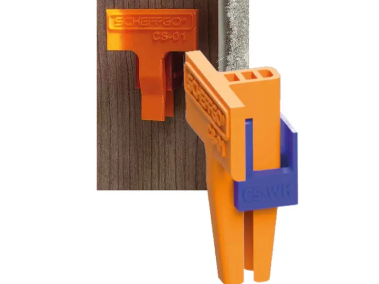 ScheffGO® CS-01WH Deurstopper met Wandhouder