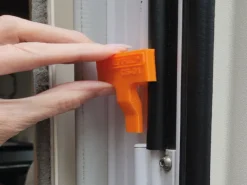 ScheffGO® CS-01WH Deurstopper met Wandhouder