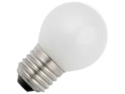 Schiefer 10 watt E27 matte kogel gloeilamp