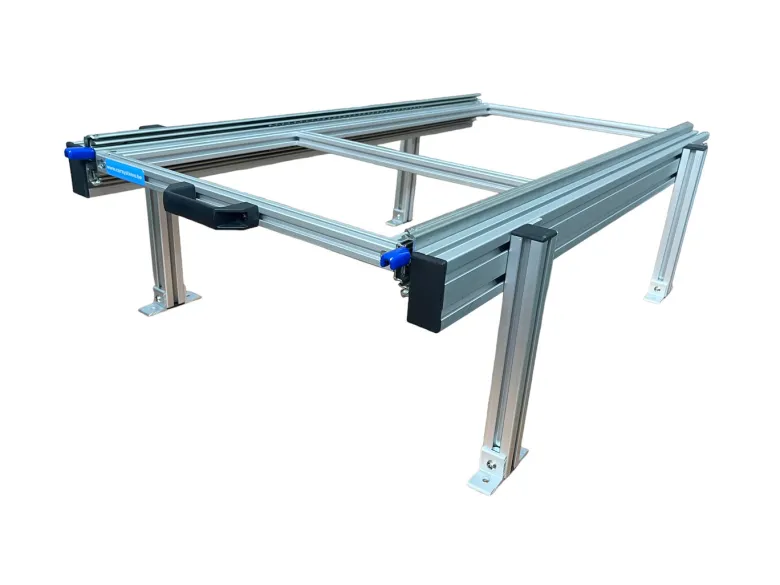 Schuifplateau 80/90 cm diepte verhogingsset