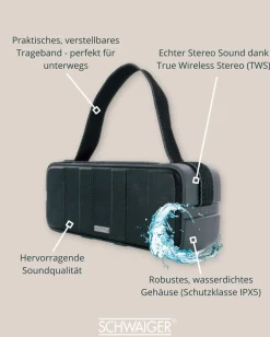 Schwaiger ALD0017 Bluetooth luidspreker