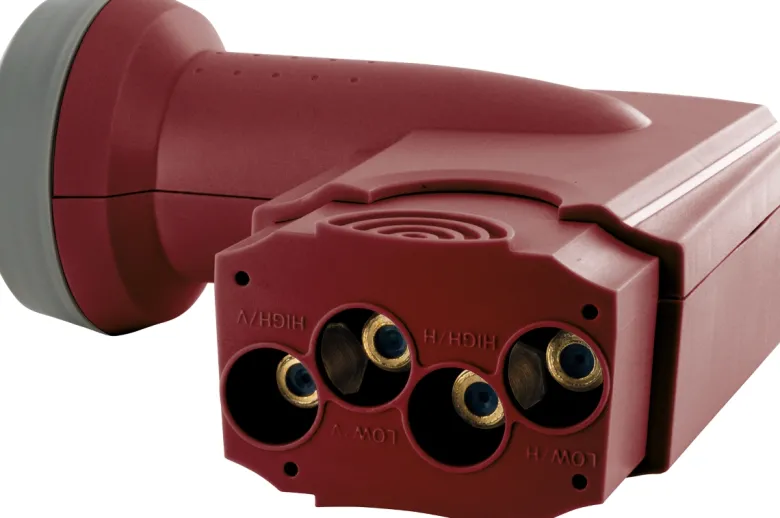 Schwaiger digitale Quattro LNB - Red