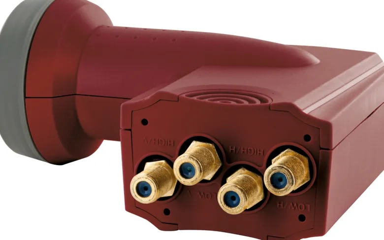 Schwaiger digitale Quattro LNB - Red