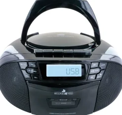 Schwaiger draagbare CD-speler - Black