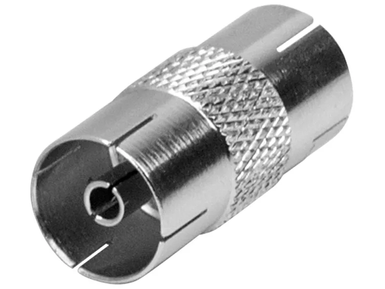 Schwaiger female - female coax verbinder