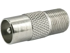 Schwaiger F-stekker - coax male adapter