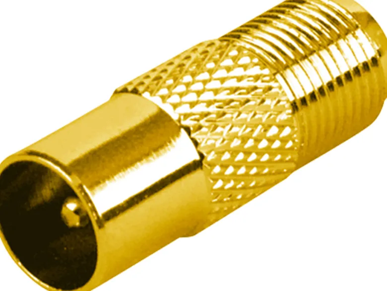 Schwaiger GOUST9330 vergulde adapter