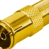 Schwaiger GOUST9320 vergulde F-adapter